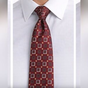 Designer old money Ermenegildo Zenga silk tie classic timeless